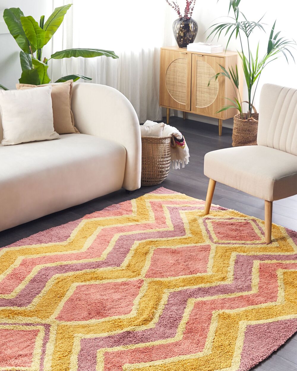 Rug CANAKKALE Multicolour 140 x 200 cm Cotton