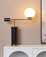 Lampada da tavolo HONDO Pietra Nero_1174090