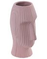 Stoneware Flower Vase 25 cm Pink PALLINI_846042