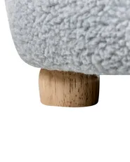 Kids Armchair Sheep ULA Boucle Grey_975862