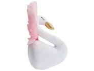 Kids Wall Decor Swan ODETTA 32 cm Cotton White_848338