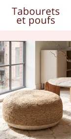 Tabourets et poufs