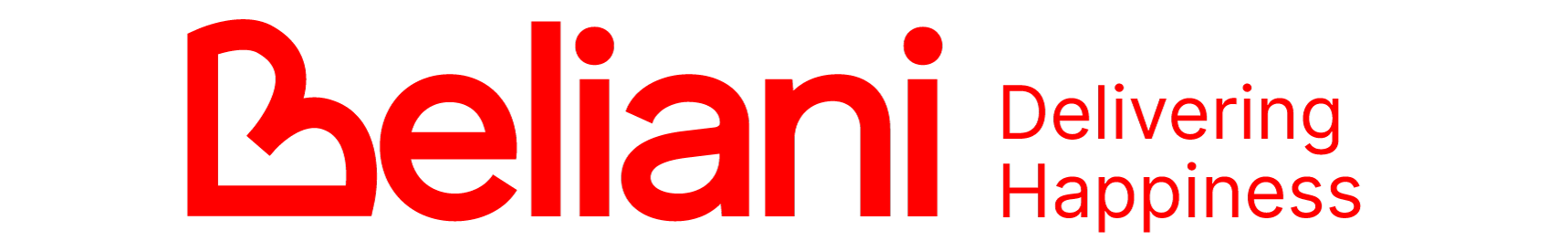 Beliani logo in its brand colour variants