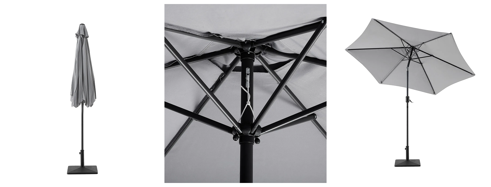 image showing market parasols features