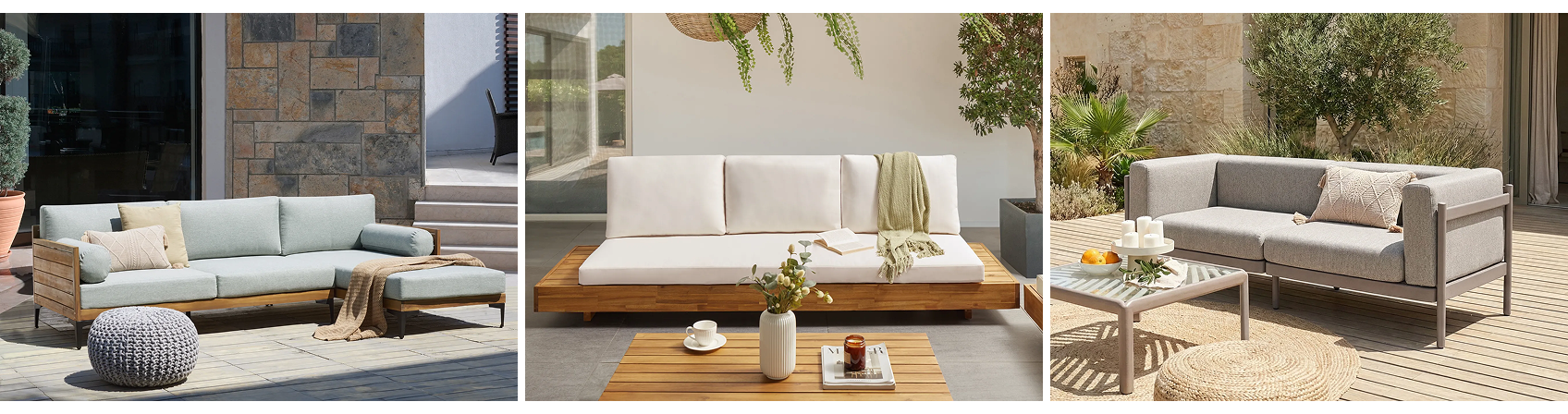 Outdoor sofas