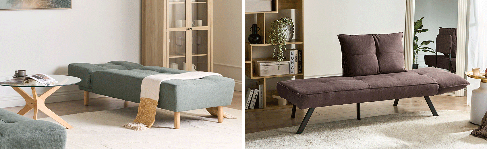 Chaise Lounge in sleeper position