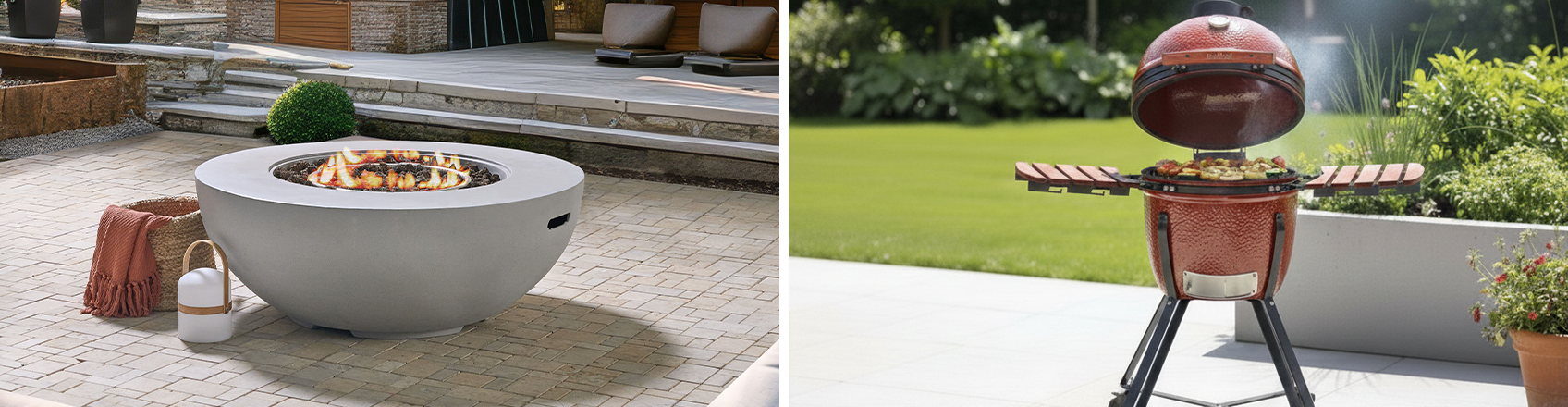 fire pits and grills