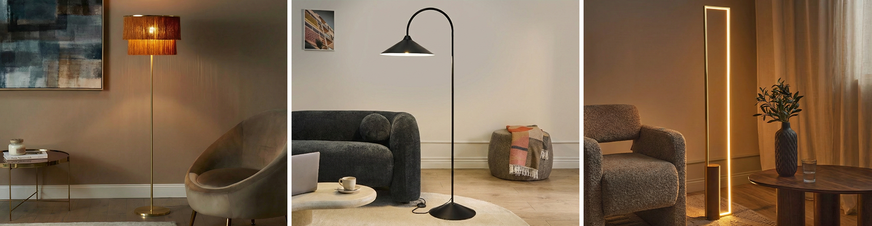 Lampy podłogowe do salonu, sypialni i domowego biura