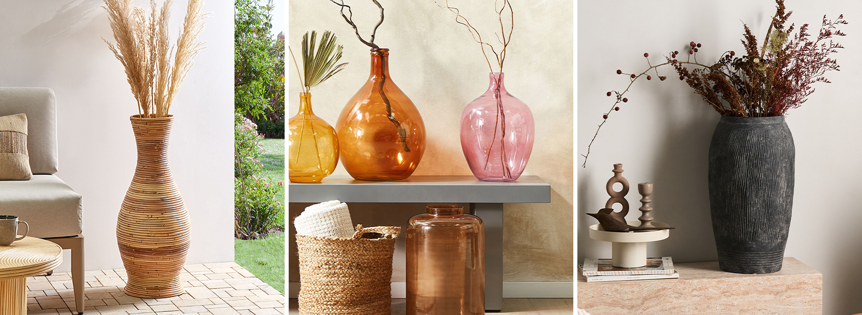 Vases materials