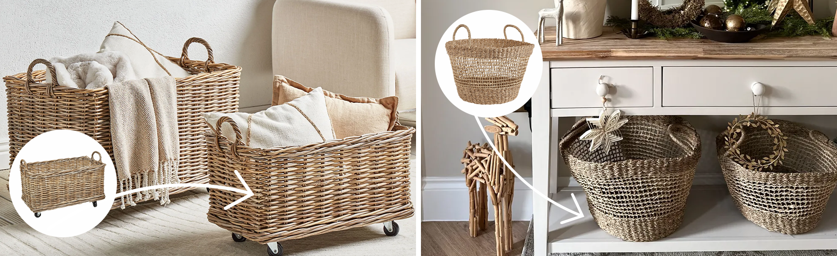 Cestino portaoggetti da parete - Marrone - HOME | H&M IT
