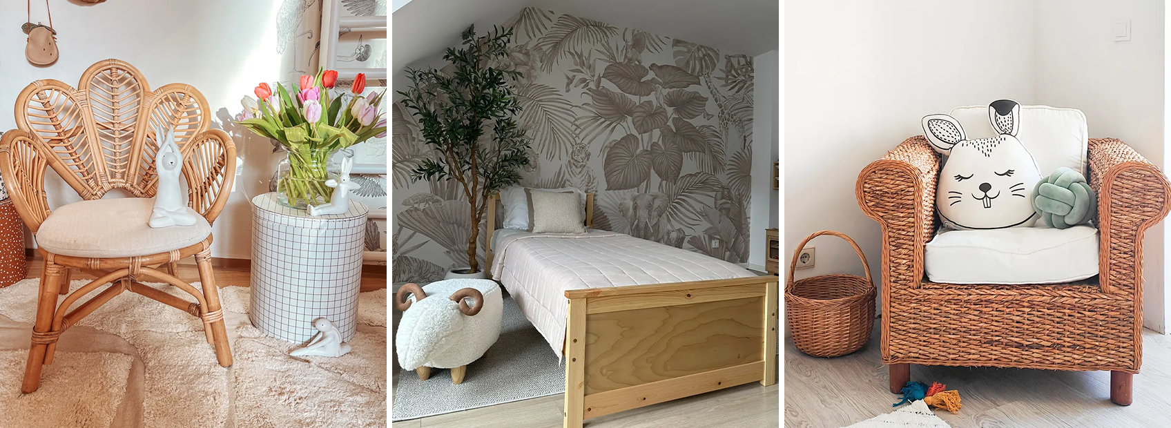Immagine che mostra diverse decorazioni pasquali per la cameretta