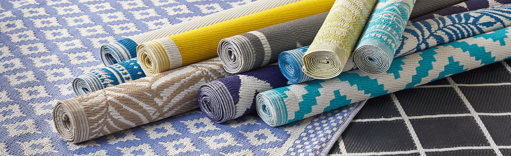 Synthetic rugs