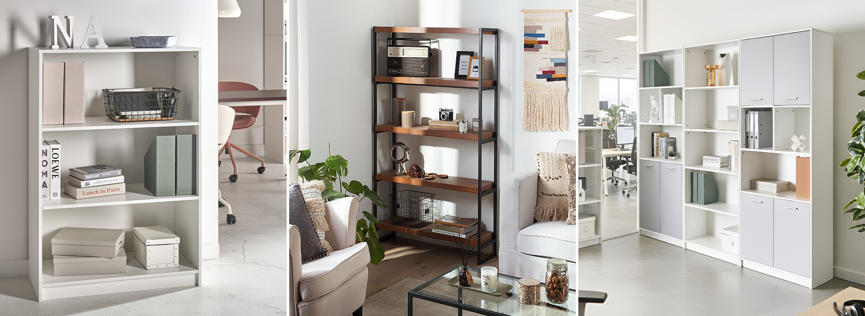 Collage for Bookcases & Shelving Units