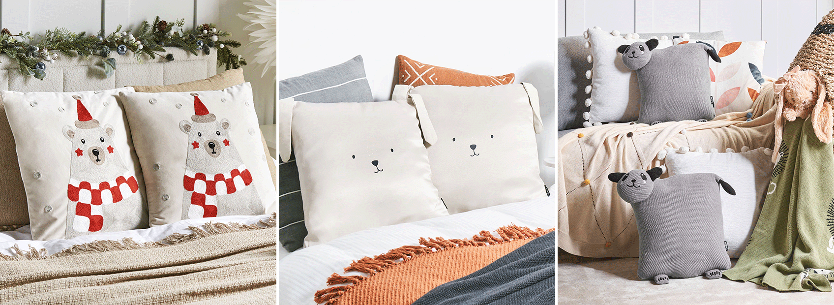 Image showing different kids' cushions