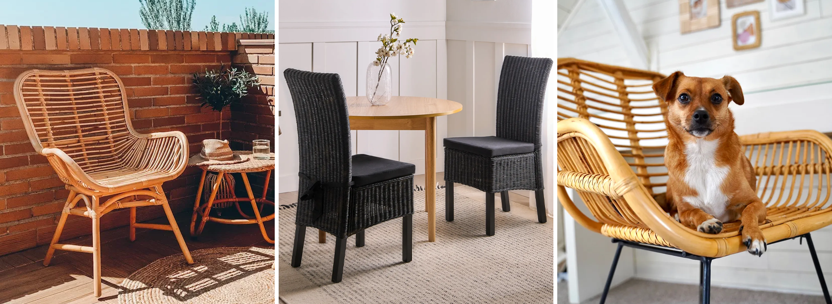 Collage for Rattan Chairs