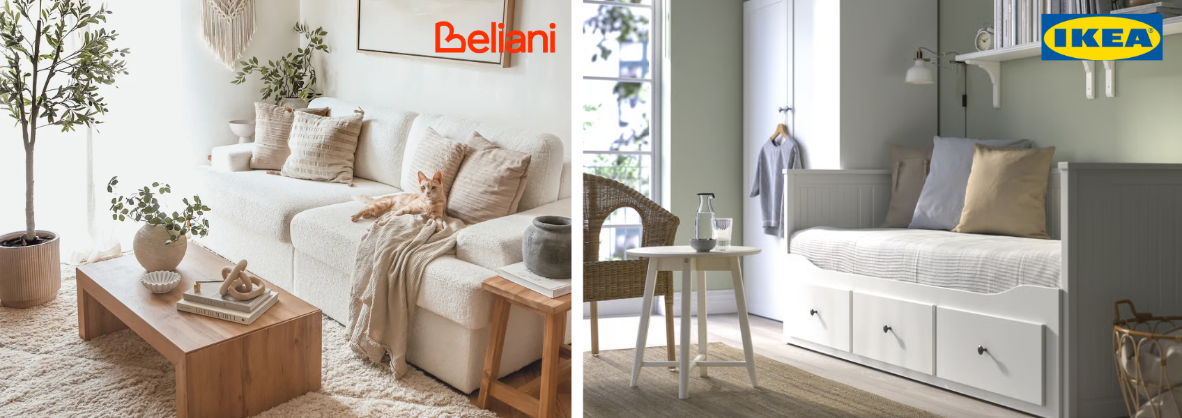 beliani vs ikea