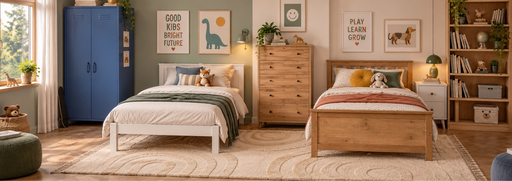 Shared bedroom for siblings