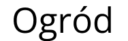 Ogród